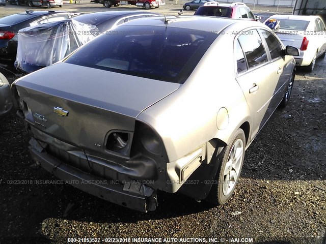 1G1ZG57B48F159726 - 2008 CHEVROLET MALIBU LS თაფლისფერი ფოტო 4