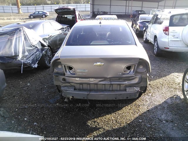 1G1ZG57B48F159726 - 2008 CHEVROLET MALIBU LS თაფლისფერი ფოტო 6