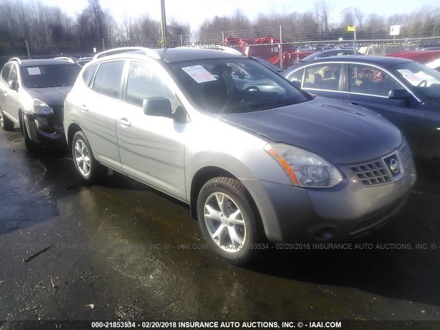 JN8AS58V28W404085 - 2008 NISSAN ROGUE S/SL GRAY photo 1