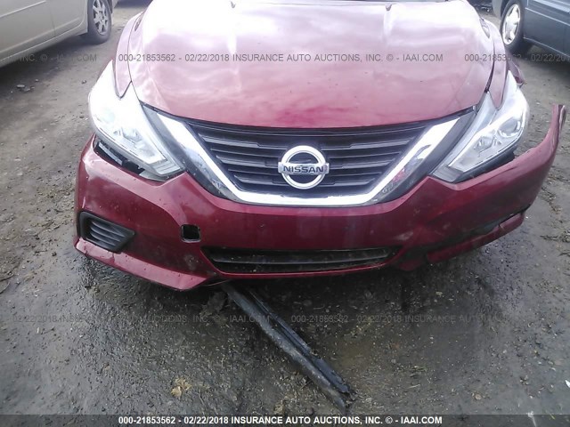 1N4AL3AP6GN371448 - 2016 NISSAN ALTIMA 2.5/S/SV/SL/SR MAROON photo 6