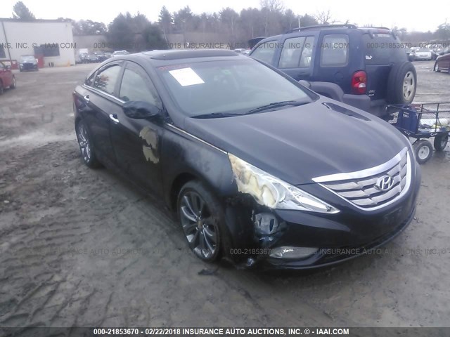 5NPEC4AC0BH262202 - 2011 HYUNDAI SONATA SE/LIMITED BLACK photo 1