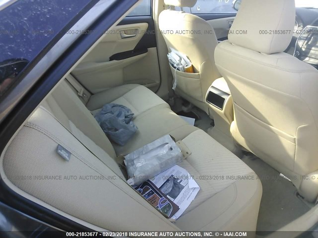 4T4BF1FK0FR510230 - 2015 TOYOTA CAMRY LE/XLE/SE/XSE GRAY photo 8