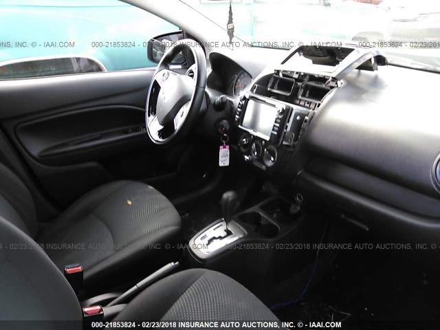 ML32F3FJ8HHF07997 - 2017 MITSUBISHI MIRAGE G4 ES შავი ფოტო 5