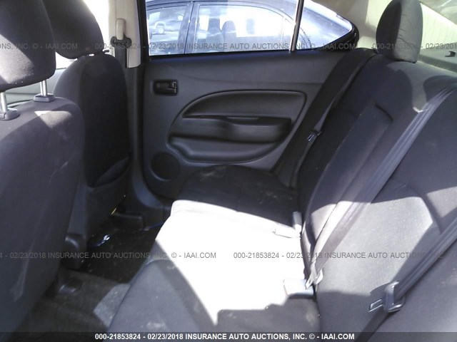 ML32F3FJ8HHF07997 - 2017 MITSUBISHI MIRAGE G4 ES შავი ფოტო 8