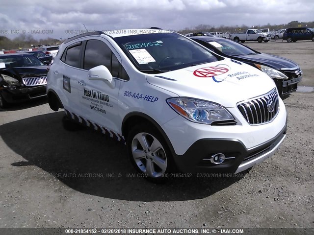 KL4CJBSB6GB534231 - 2016 BUICK ENCORE CONVENIENCE WHITE photo 1