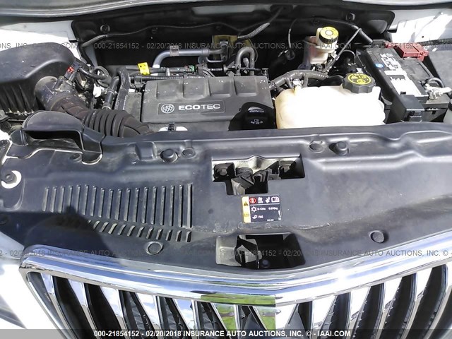 KL4CJBSB6GB534231 - 2016 BUICK ENCORE CONVENIENCE 白色 照片 10