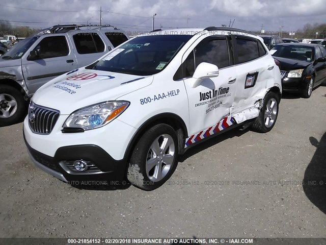 KL4CJBSB6GB534231 - 2016 BUICK ENCORE CONVENIENCE 白色 照片 2