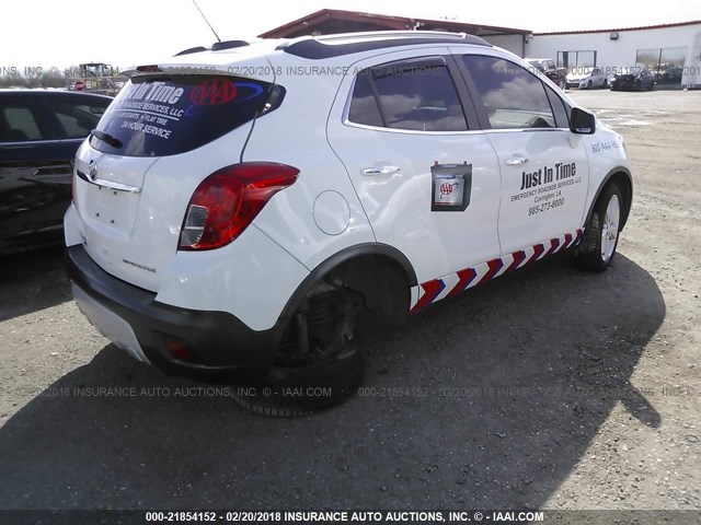 KL4CJBSB6GB534231 - 2016 BUICK ENCORE CONVENIENCE 白色 照片 4
