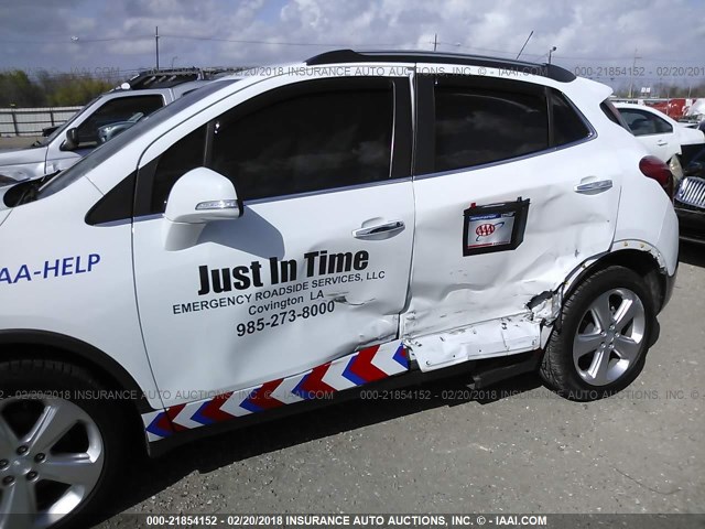 KL4CJBSB6GB534231 - 2016 BUICK ENCORE CONVENIENCE 白色 照片 6