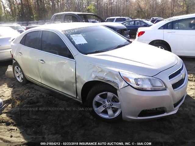 1G11B5SA9DF345525 - 2013 CHEVROLET MALIBU LS ოქროსფერი ფოტო 1