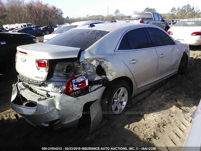 1G11B5SA9DF345525 - 2013 CHEVROLET MALIBU LS ოქროსფერი ფოტო 4