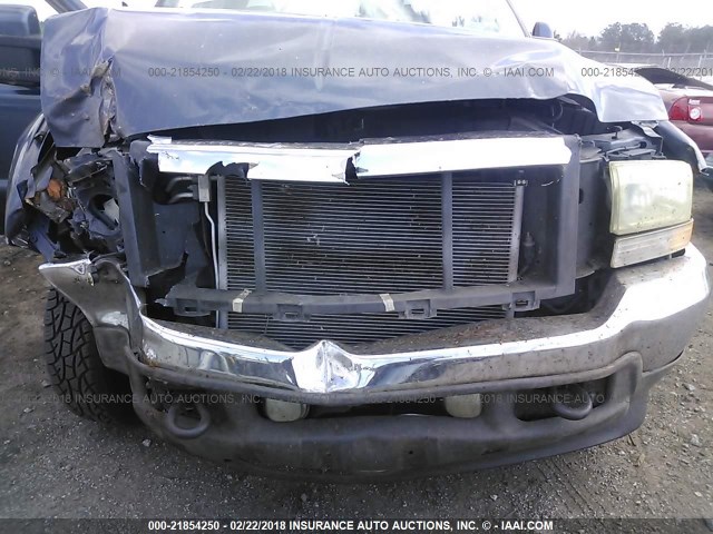 1FTSW31P84EB58065 - 2004 FORD F350 SRW SUPER DUTY BLUE photo 6