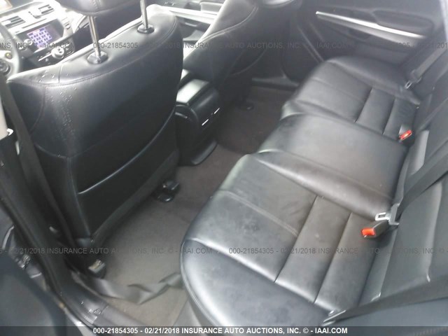 5J6TF1H58FL000489 - 2015 HONDA CROSSTOUR EXL Boz foto 8
