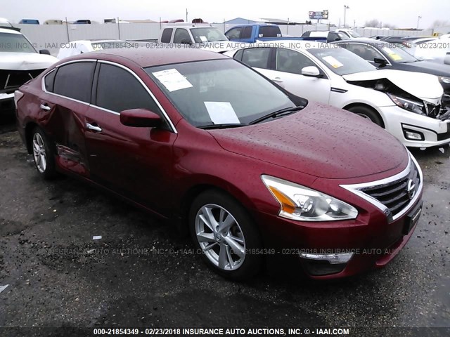 1N4AL3AP3DN562157 - 2013 NISSAN ALTIMA 2.5/S/SV/SL RED photo 1