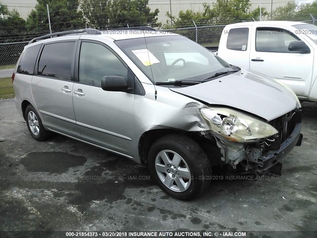 5TDZA23C86S444917 - 2006 TOYOTA SIENNA CE/LE TAN photo 1