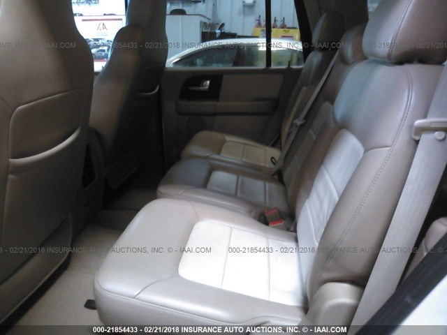 1FMPU18L94LB75452 - 2004 FORD EXPEDITION EDDIE BAUER WHITE photo 8