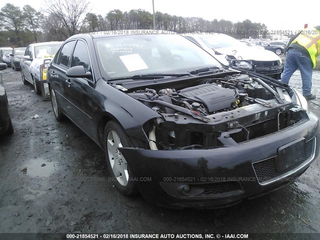 2G1WD58C069420505 - 2006 CHEVROLET IMPALA SUPER SPORT BLACK photo 6