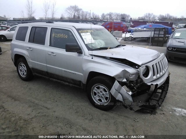 1J4NT1GA2BD236270 - 2011 JEEP PATRIOT SPORT SILVER photo 1