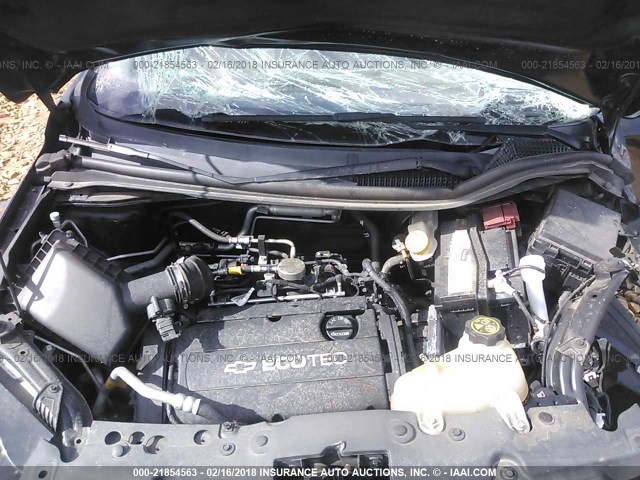 1G1JA5SH0D4179391 - 2013 CHEVROLET SONIC LS 黑色 照片 10