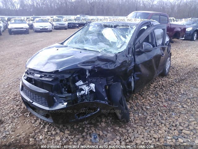 1G1JA5SH0D4179391 - 2013 CHEVROLET SONIC LS 黑色 照片 6