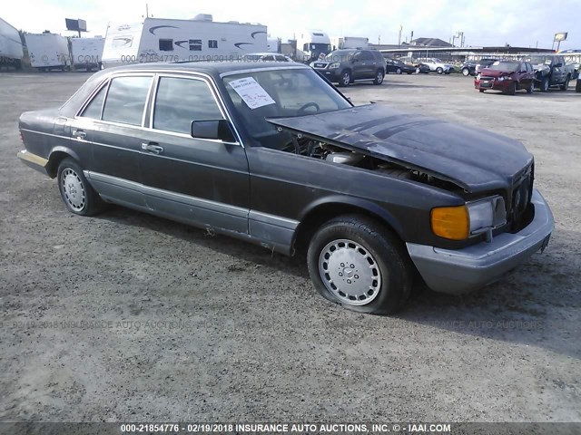 WDBCA24D4JA394860 - 1988 MERCEDES-BENZ 300 SE BLACK photo 1