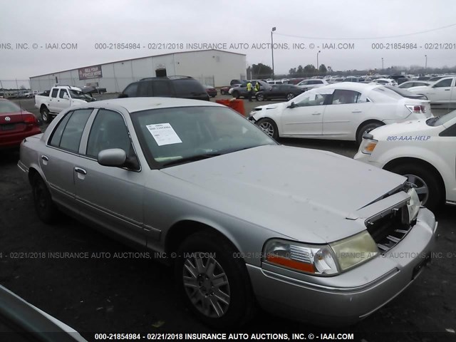 2MEFM74W05X604371 - 2005 MERCURY GRAND MARQUIS GS SILVER photo 1