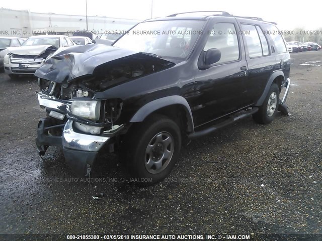 JN8AR05Y2TW005893 - 1996 NISSAN PATHFINDER LE/SE/XE BLACK photo 2