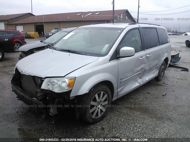 2A8HR54119R654249 - 2009 CHRYSLER TOWN & COUNTRY TOURING SILVER photo 2