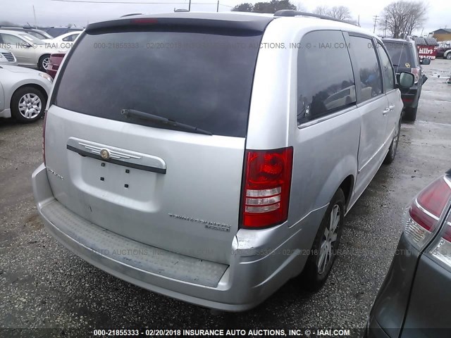 2A8HR54119R654249 - 2009 CHRYSLER TOWN & COUNTRY TOURING SILVER photo 4