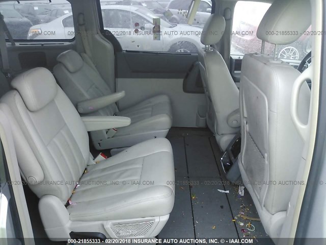 2A8HR54119R654249 - 2009 CHRYSLER TOWN & COUNTRY TOURING SILVER photo 8