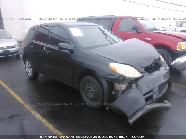 2T1LR32E33C065545 - 2003 TOYOTA COROLLA MATRIX XR BLACK photo 1