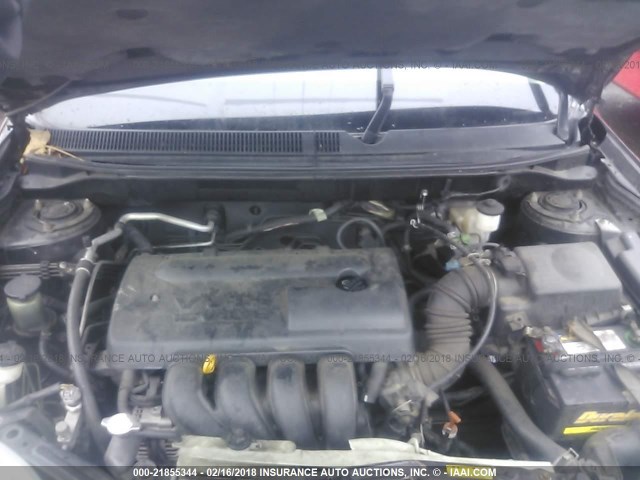 2T1LR32E33C065545 - 2003 TOYOTA COROLLA MATRIX XR BLACK photo 10