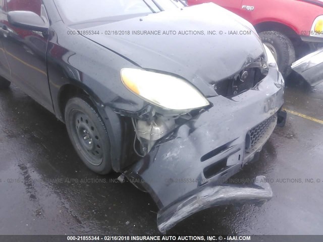 2T1LR32E33C065545 - 2003 TOYOTA COROLLA MATRIX XR BLACK photo 6