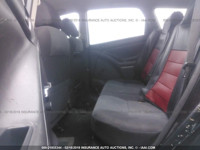 2T1LR32E33C065545 - 2003 TOYOTA COROLLA MATRIX XR BLACK photo 8