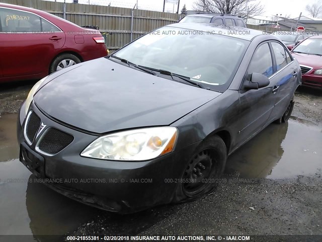 1G2ZF58B374191185 - 2007 PONTIAC G6 VALUE LEADER/BASE GRAY photo 2