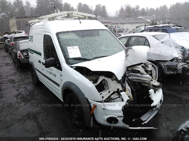 NM0LS7BN9CT105158 - 2012 FORD TRANSIT CONNECT XLT WHITE photo 1