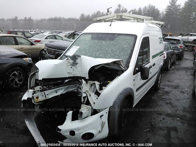 NM0LS7BN9CT105158 - 2012 FORD TRANSIT CONNECT XLT WHITE photo 2