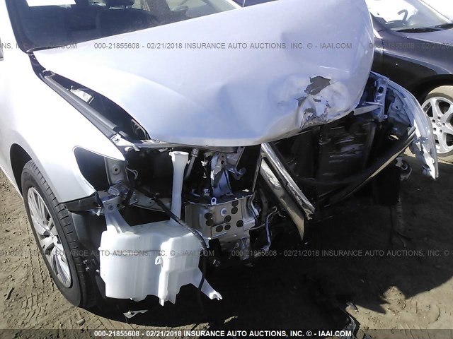 4T4BF1FK1DR298015 - 2013 TOYOTA CAMRY L/SE/LE/XLE SILVER photo 6