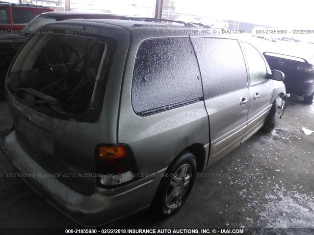 2FMDA5344YBC85768 - 2000 FORD WINDSTAR SEL GRAY photo 4