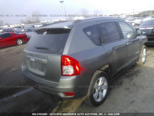 1J4NT1FA2BD236335 - 2011 JEEP COMPASS SPORT GRAY photo 4