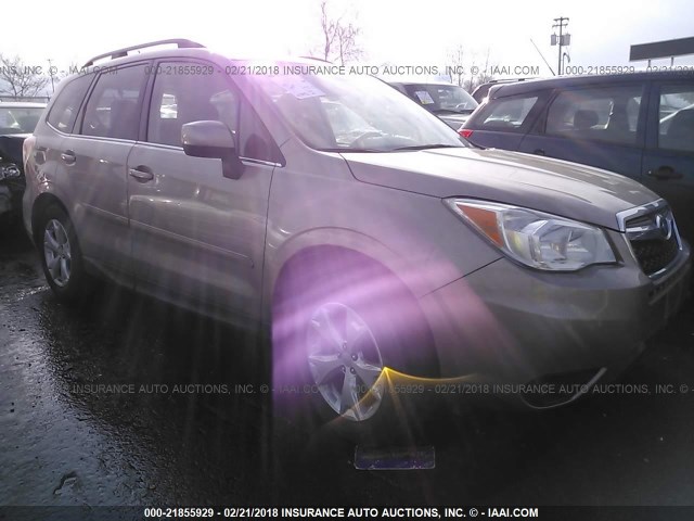 JF2SJARC1FH465469 - 2015 SUBARU FORESTER 2.5I LIMITED GOLD photo 1