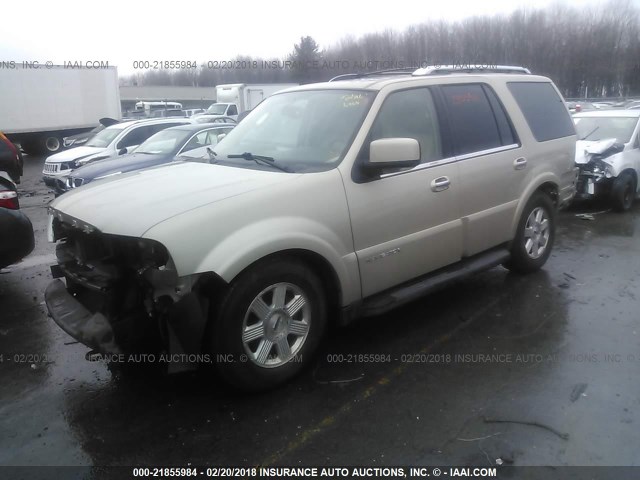 5LMFU28505LJ10796 - 2005 LINCOLN NAVIGATOR BEIGE photo 2