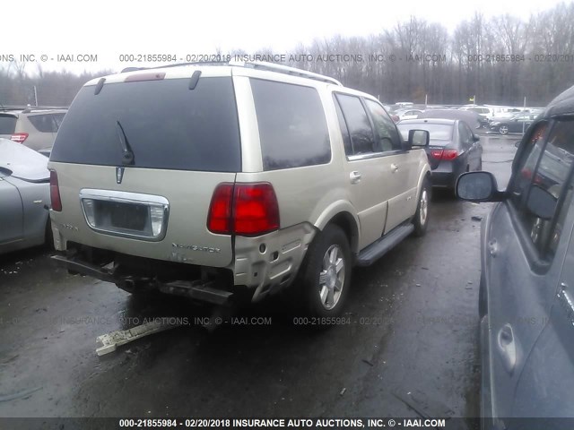 5LMFU28505LJ10796 - 2005 LINCOLN NAVIGATOR BEIGE photo 4