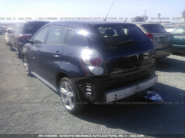 5Y2SP67089Z437525 - 2009 PONTIAC VIBE BLUE photo 3