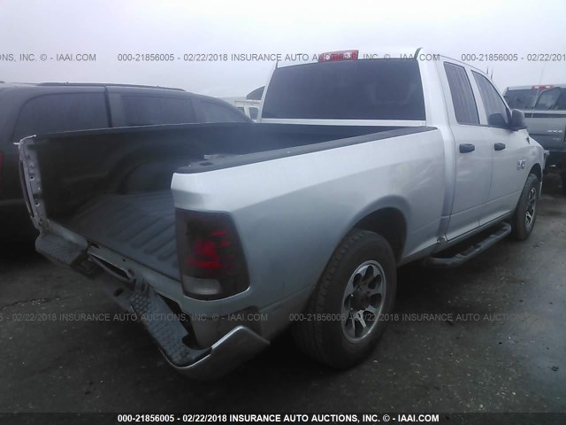 1C6RR6FG1DS538244 - 2013 RAM 1500 ST SILVER photo 4