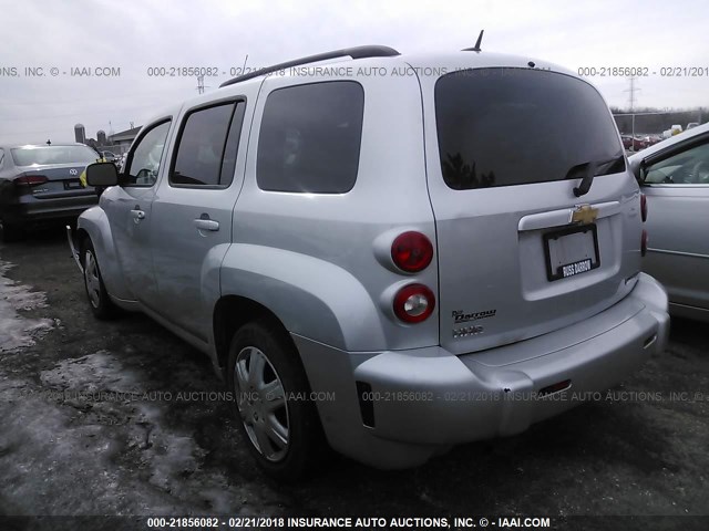 3GNBABFW8BS544052 - 2011 CHEVROLET HHR LT SILVER photo 3