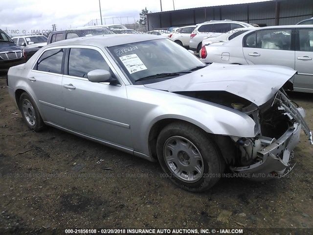 2C3KA53G86H108175 - 2006 CHRYSLER 300 TOURING SILVER photo 1