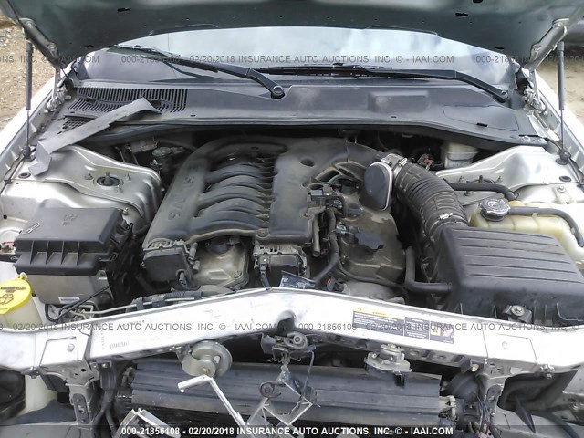 2C3KA53G86H108175 - 2006 CHRYSLER 300 TOURING SILVER photo 10