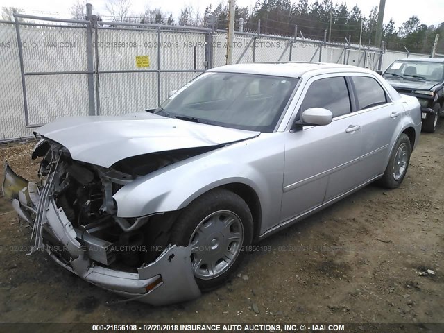 2C3KA53G86H108175 - 2006 CHRYSLER 300 TOURING SILVER photo 2