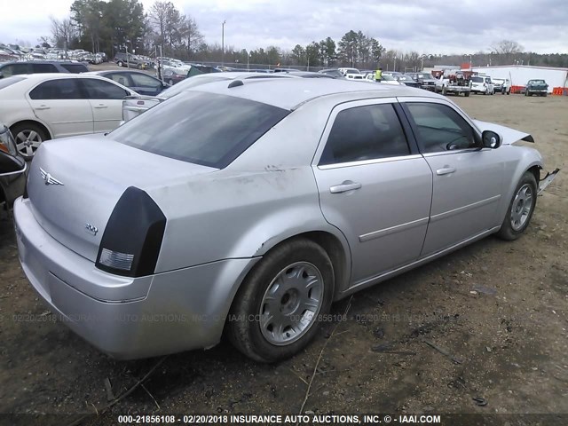 2C3KA53G86H108175 - 2006 CHRYSLER 300 TOURING SILVER photo 4